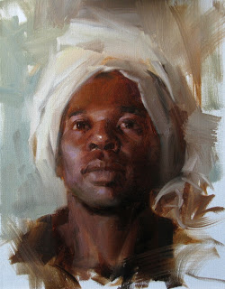 huang portrait painting from photograph